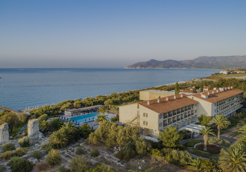 Doryssa Seaside with epic sea views is a 5 star luxury resort in Samos