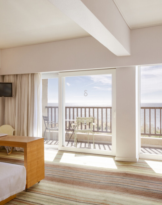In-room photo of Doryssa Seaside's suites with sea view in samos