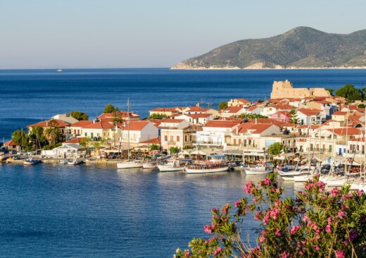 Experience delightful holidays in Pythagoreio of Samos for a vacation filled with picturesque visuals of Pythagoreion port